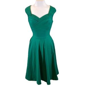 Muxxn Boutique Pin Up Style Fit and Flare Dress